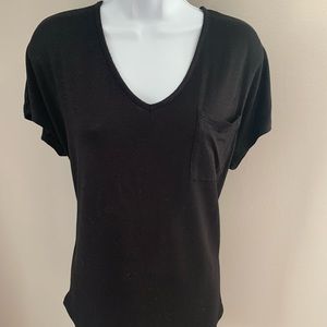 Pink Rose Pocket Tee